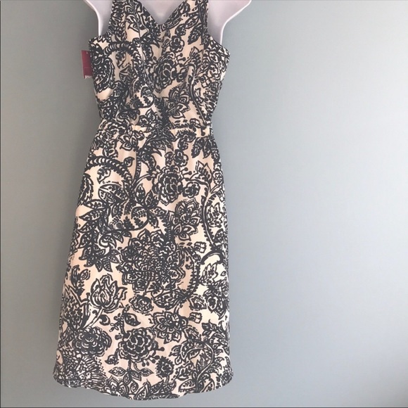 Merona Slight Hi-Low Dress Tied at waist S - Picture 4 of 4